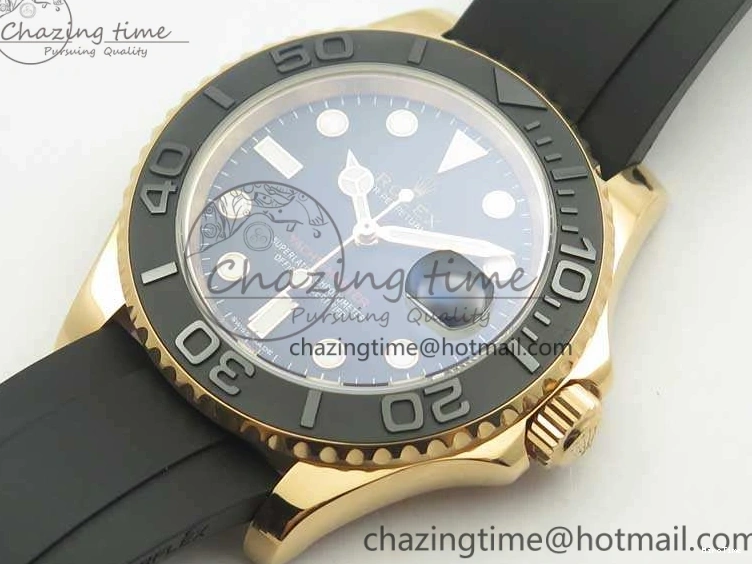 MiroTime 0404 Yacht-Master 116655 ARF 1:1 Best Edition Ceramic Bezel On Oysterflex Rubber Strap SH BestValue 3452